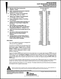 SN74LVCH16543ADGGR Datasheet