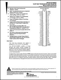 SN74LVCH16652ADL Datasheet