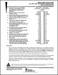 SN74LVT16952DGGR Datasheet