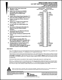 SN74LVTH16952DL Datasheet