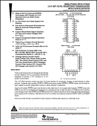 SN74LVTH543PWLE Datasheet