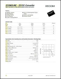 REC2.2-3.315DUI Datasheet