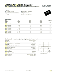 REC2.2-4812SRW4 Datasheet