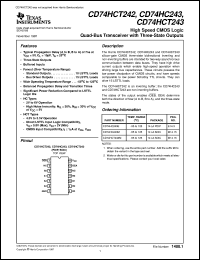 CD54HCT27F3A Datasheet