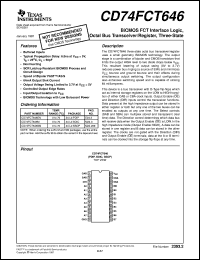 CD74FCT646M96 Datasheet