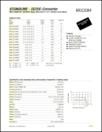 REC5-5912SRW Datasheet