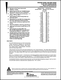 SNJ54ABT16245AWD Datasheet