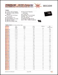 RP03-2412DD Datasheet