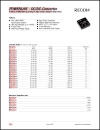 RP03-1215SC Datasheet