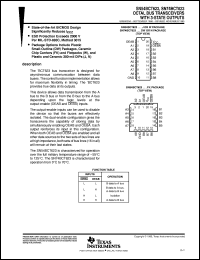 SNJ54BCT652FK Datasheet