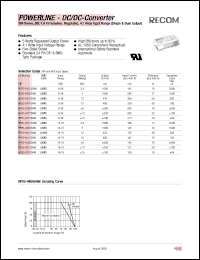RP05-483.3SAW Datasheet