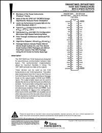 SN74ABT16623DLR Datasheet