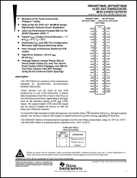 SN74ABT16640DGGR Datasheet