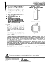 SN74ABT652DW Datasheet