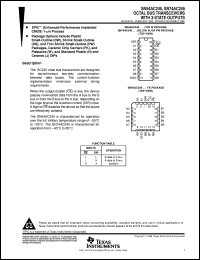 SN74AC245DBLE Datasheet