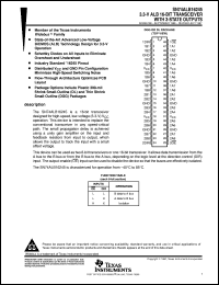 SN74ALB16245DGGR Datasheet