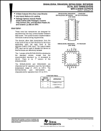 SN74ALS245A-1DWR Datasheet