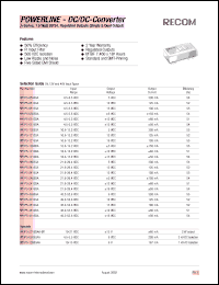 RP2P0-0508SAA Datasheet
