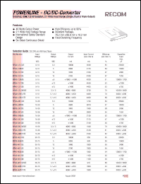 RP40-120512DE Datasheet