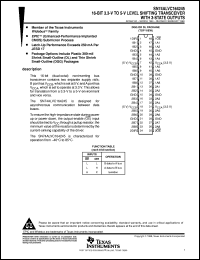 SN74ALVC164245DL Datasheet