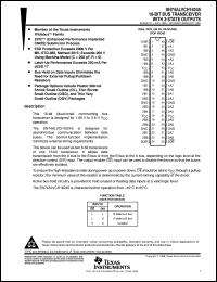 SN74ALVCH16245DGGR Datasheet