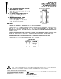 SN74ALVCH245DGVR Datasheet