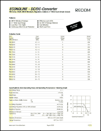 RW-0509S Datasheet