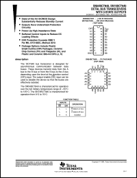 SN74BCT652DW Datasheet
