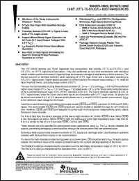 SN74GTL16923DGGR Datasheet