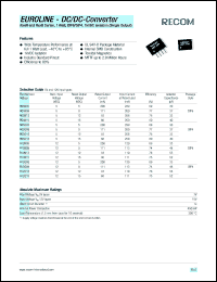 R05O05 Datasheet