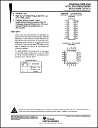 SN74HC640DW Datasheet