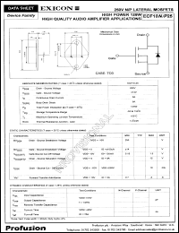 ECF10N25 Datasheet
