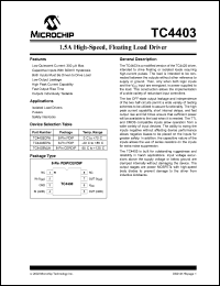 TC4403EPA Datasheet