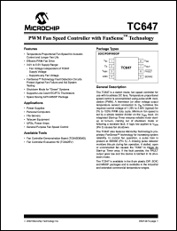 TC647VOATR Datasheet