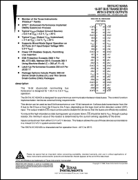 SN74LVC16245ADGGR Datasheet