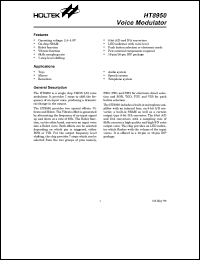 HT8950 Datasheet