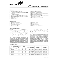 HT651 Datasheet