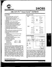 24C65T-I/P Datasheet