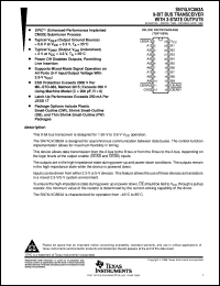 SN74LVC863ADBLE Datasheet