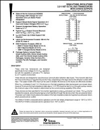 SN74LVT245BPWLE Datasheet