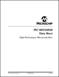 PIC18F020-I/SN Datasheet