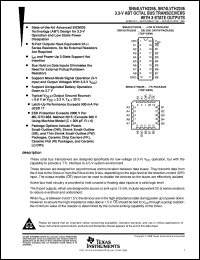 SN74LVTH240DW Datasheet