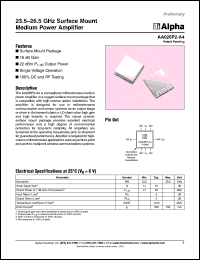 AA026P2-A4 Datasheet