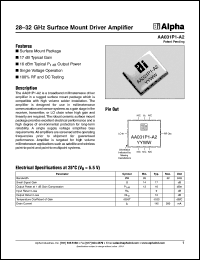 AA031P1-A2 Datasheet