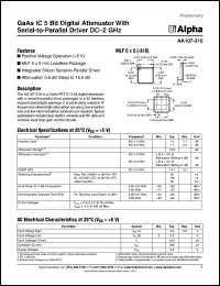 AA107-310 Datasheet