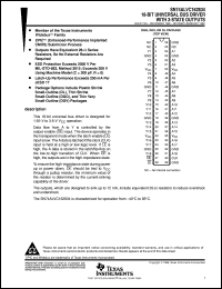 SN74ALVC162835DL Datasheet