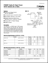 AS202-321 Datasheet