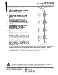 SN74ALVC162835DGVR Datasheet