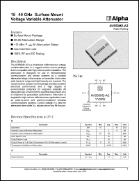 AV850M2-A2 Datasheet