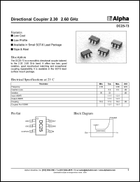 DC25-73 Datasheet